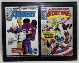 Disney & Marvel Avengers Secret Wars Wall Art Framed 11”x 14” - Picture 1 of 4