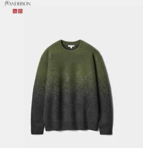 J.W Anderson Uniqlo Souffle Yarn Gradient Crew Neck Sweater 3 Colors , XS - XXL - Picture 1 of 11