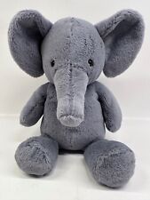 Rare Jellycat — Small Grey Bashful BABY Elephant No Tusks Bean Plush Stuffie