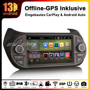 8-Kern Android 13 Autoradio Navi DSP Fiat Fiorino Citroen Nemo Bipper 64GB WIFI - Bild 1 von 15