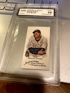 GMA 10 GEM MINT MARIANO RIVERA 2008 Topps Allen & Ginter's Mini #116 Yankees - Picture 1 of 2