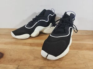 Adidas Originals Crazy BYW LVL 1 Shoes Mens Sz 11.5 Black White Trainers (8-552) - Picture 1 of 9
