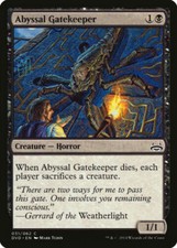 Abyssal Gatekeeper Duel Decks Divine vs Demonic Near Mint MTG Magic DNA GAMES