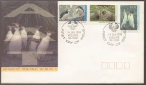 1993 Australia AAT Antarctic Regional Wildlife FDC - Picture 1 of 2
