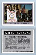 Supporting The Troops #46 Gulf War 1991 Dart Fact Card