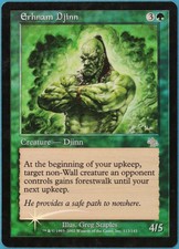 Erhnam Djinn FOIL Judgment HEAVILY PLD Green Rare MTG CARD (ID# 148395) ABUGames