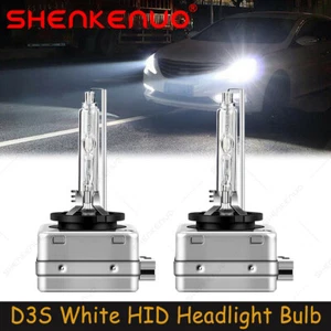 2PCS NEW D3S 66340 6000K XENON WHITE BRIGHT 35W HID LIGHT BULBS SET HEADLIGHTS - Imagen 1 de 12