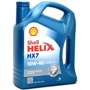 Shell Helix HX7 10W40 10W-40 Motoröl Öl 4L ACEA A3/B4 für VW Mercedes Renault - Bild 1 von 1
