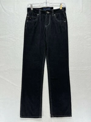 Tommy Hilfiger Corduroy Dress Pants Boys Youth Size 14 - Black 100% Cotton NWT - Image 1 of 4