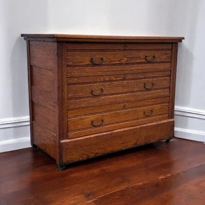 Stunning Antique Eastlake Style Dresser, Antique Bedroom, Chest of Drawers, Wood - Picture 1 of 12