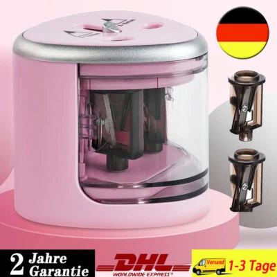 Elektrischer Spitzer Kinder Anspitzer Automatischer Bleistift Büro Spitzmaschine - Bild 1 von 4