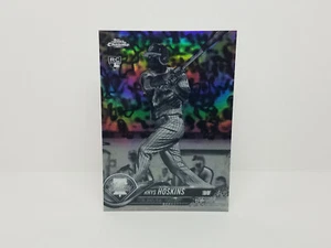2018 Topps Chrome ##70 Rhys Hoskins, Phillies (RC) - Parallelo rifrattore negativo - Foto 1 di 2