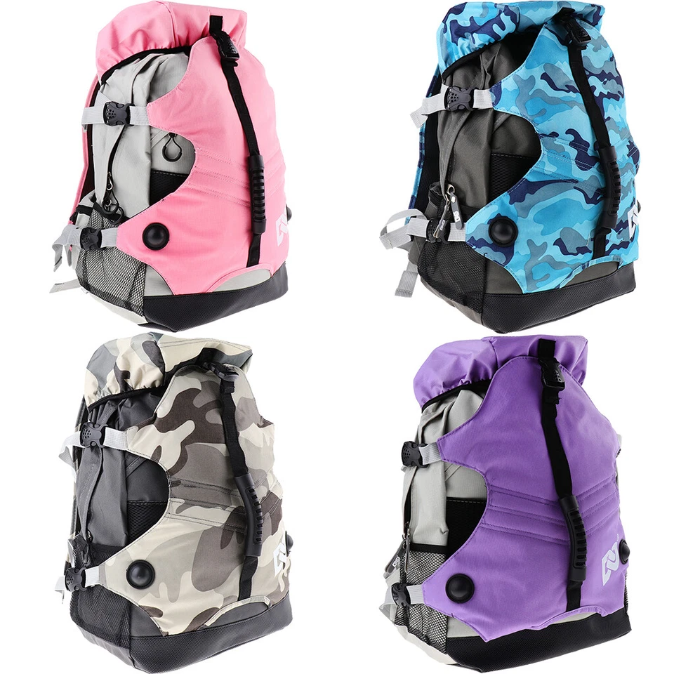 Reflektierende Inline Skate Rucksack Skateschuhe Tasche für Mädchen oder Jungen