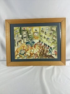 Judy Daniels -Watercolor Painting - Abstract Impressionism Cubism Surrealism Art - Picture 1 of 16