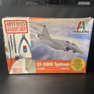 Italeri EF-2000 Typhoon 12001 NO TOOLS 1/72 NIB Model Kit - Picture 1 of 4