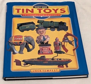 Jack Tempest POST-WAR TIN TOYS collector's guide ED1 HC DJ 1991 space-age MCM - Picture 1 of 9