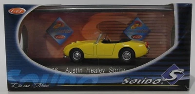 Solido Maßstab 1:43 Diecast 4576 - 1958 Austin Healey Sprite - gelb - Bild 1 von 4