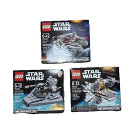 LEGO Star Wars Microfighters Lot Series 1 75030 75032 75033 Sealed Falcon X-Wing