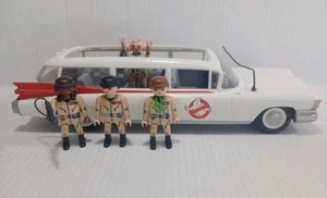 Playmobile Ghostbusters Ecto-1 Auto mit 4 Figuren Konvolut,...*UNVOLLSTÄNDIG* für Ersatzteile  - Bild 1 von 14