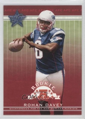 2002 Leaf Rookies & Stars Rookie Rohan Davey #138 RC - Image 1 of 2