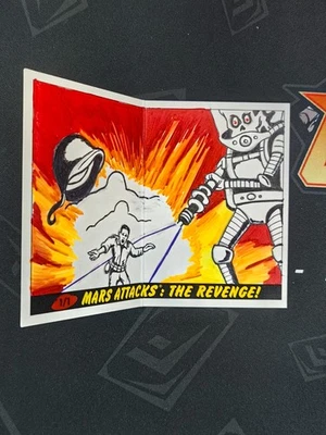 Topps Mars Attacks The Revenge Sketch Card 1/1 S01 - Image 1 of 2