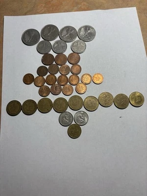 Lote de 37 monedas vintage de Holanda 1950-1988 Foto 1 de 4