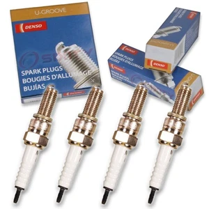 4 pc Denso Standard U-Groove Spark Plug for Honda AquaTrax R-12 2004-2006 mp - Picture 1 of 5