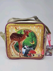 Bandolera Cuadrada De Kunstboer 10x10 Bolso de Hombro Niños Mujeres’s FAWN Kitch - Imagen 1 de 9