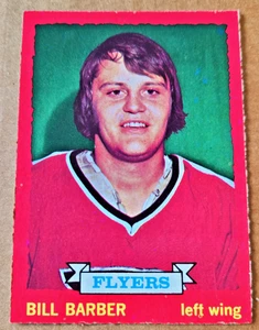 1973-74 O-Pee-Chee #81 Bill Barber ROOKIE CARD Philadelphia Flyers**(BH165)** - Bild 1 von 2