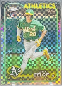 2024 Topps Chrome - X-Fractor #282 Zack Gelof (RC) - Picture 1 of 2