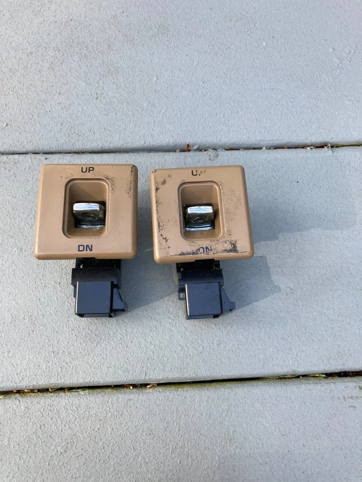 Interruptores de ventana eléctrica trasera 1991-1996 beige Caprice Impala Roadmaster 91-96 Foto 1 de 1