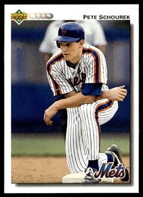 1992 Upper Deck Pete Schourek New York Mets #673 - Image 1 of 2