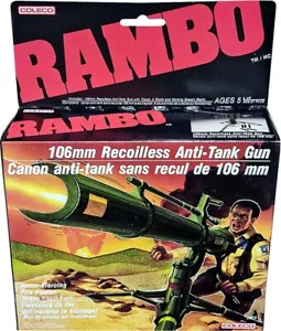 RAMBO: The Force of Freedom, 106mm Recoilless Anti-Tank Gun, 1985/86! New! NIB - Picture 1 of 4