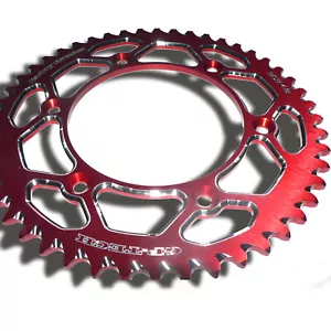 GP-TECH Factory Sprocket Kettenrad Rot Beta RR 2T / 4T 250 300 350 49 Zähne - Bild 1 von 3