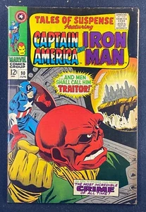 Tales of Suspense (1959) #90 Bien+ (6,5) Gene Colan Gil Kane Cráneo Rojo - Imagen 1 de 2