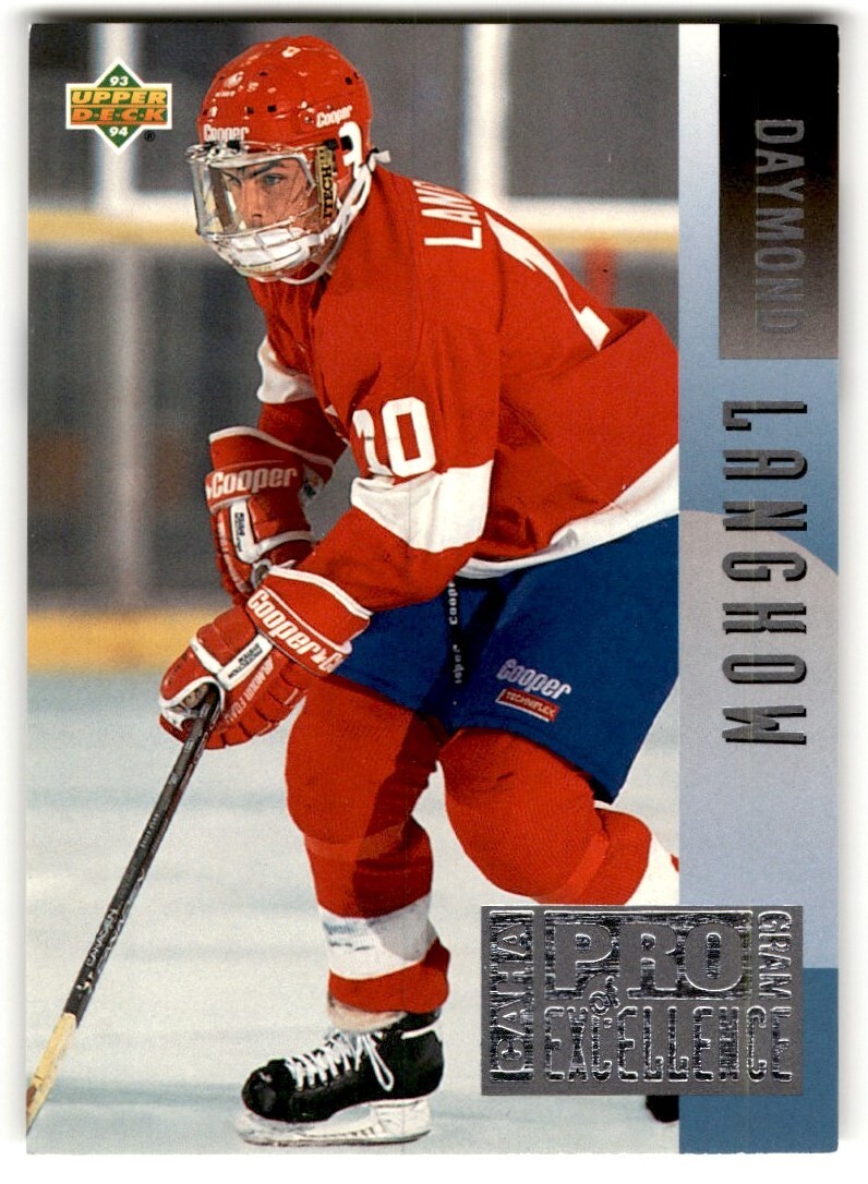1993-94 Upper Deck Program of Excellence Daymond Langkow Canada #E7