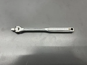 (D) VINTAGE CRAFTSMAN =V= 1/4" DRIVE BREAKER BAR EARLY SILVER FINISH - VGC - USA - Picture 1 of 4