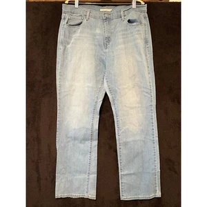 Levis 505 Straight Leg Jeans Light Wash Denim Classic Fit Damen 32 - Bild 1 von 10