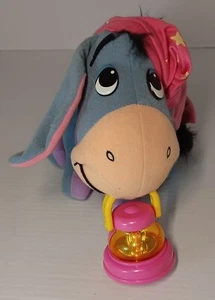 Vintage 1998 Mattel Eeyore Winnie the Pooh Plüsch Leuchtlaterne funktioniert - Bild 1 von 9