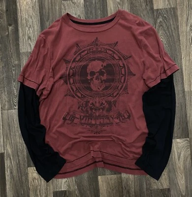 Camisa MMA Elite Tipo Hélice Manga Capas Calavera Para Hombre XL Foto 1 de 3
