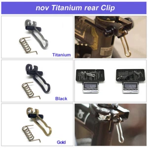 Nov Titan Heckclip Ver 1.5 [Ultraleicht] für Brompton Teile Novdesign - Bild 1 von 9