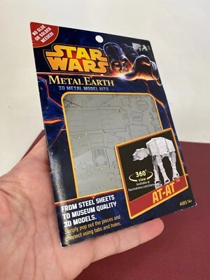 Fascinations 2013 ☆ Star Wars ☆ Metal Earth - 3D Model Kits - AT-AT Kit - Image 1 of 4