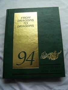 1994 ALCONBURY HIGH SCHOOL YEARBOOK RAF ALCONBURY, HUNTINGDON, ENGLAND UNMARKED - Bild 1 von 1