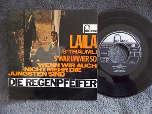 Die Regenpfeifer - Laila + S´Träumli / S´war immer so + Wenn wir ....   EP  45 - Bild 1 von 2