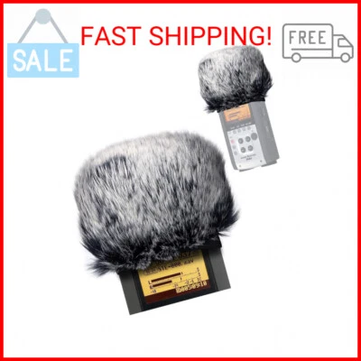 Manguito de Parabrisas para Zoom H2N/H4N Grabadoras Prácticas, Micrófono Zoom Piel de Gato Muerto Parabrisas Foto 1 de 2