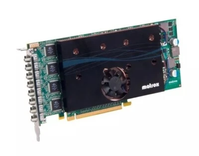 Matrox M9188 2GB Mini Display x8 Ports PCI-E x16 M9188-E2048F M9188E2048F - Image 1 of 2