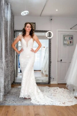 vestido de novia talla 8 EE. UU. 10 UK por Christina Wu Foto 1 de 4