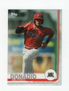 2019 TOPPS PRO DEBUT MINOR LEAGUE MICHAEL DONADIO BATAVIA MUCKDOGS #103