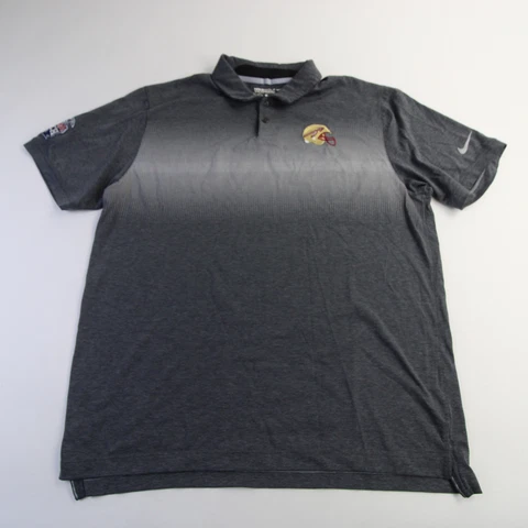 Florida State Seminoles Nike Golf Dri-Fit Polo Men's Gray Used Cover
