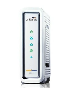 Motorola ARRIS SURFboard SB6141 DOCSIS 3.0 Kabelmodem weiß 400 Serie - Bild 1 von 2